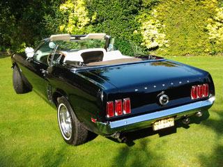 Wedding Hire Kent, Ford Mustang